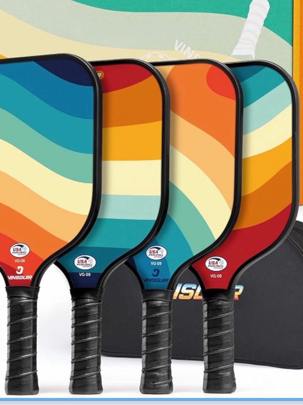 NEW Pickleball Paddles Set of 4